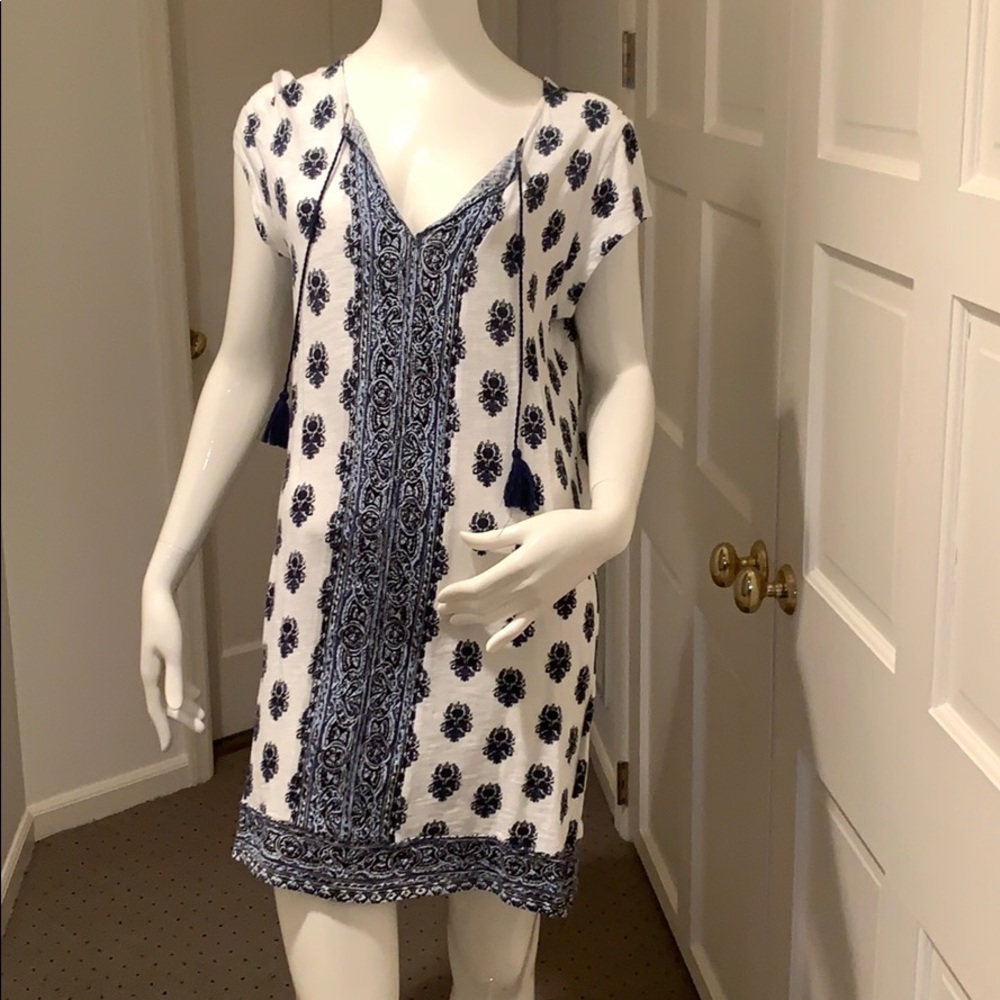 Joie super soft t-shirt dress with tassel tie